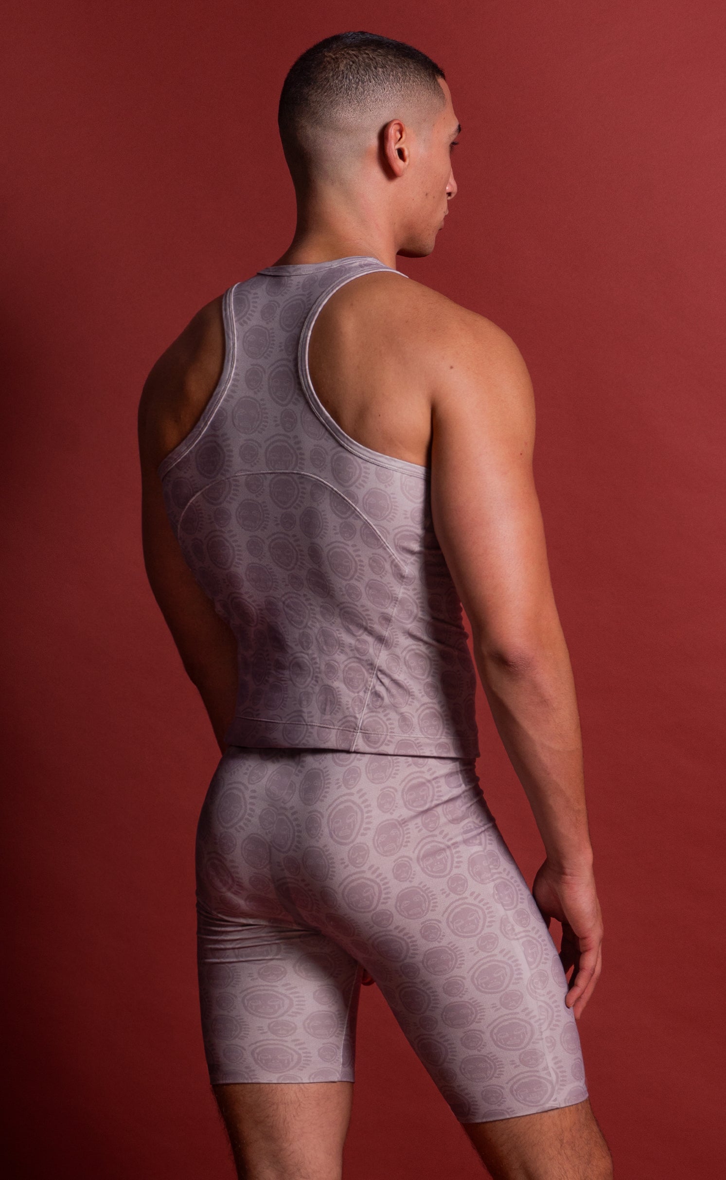 'A.O.Y.' Compression Tank Top