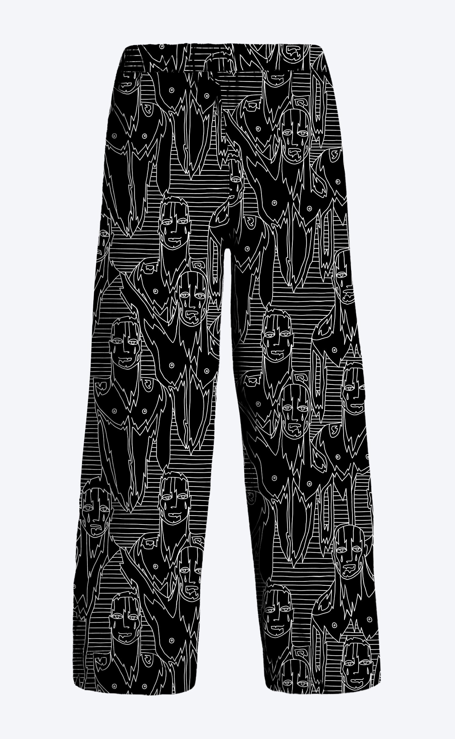 'Get In Line' Elasticated Pant