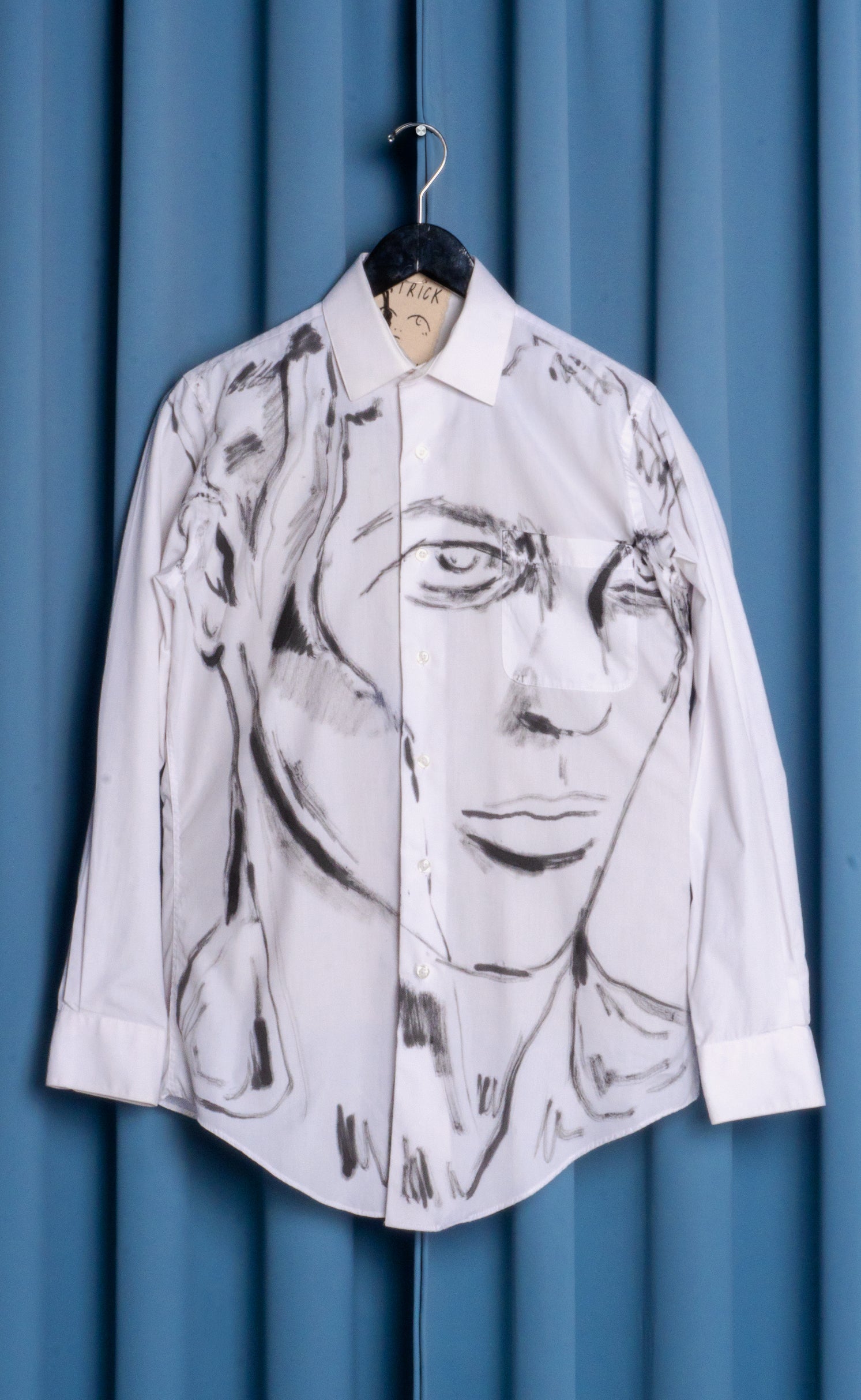 Hand Painted 'Romulus' Shirt - Small