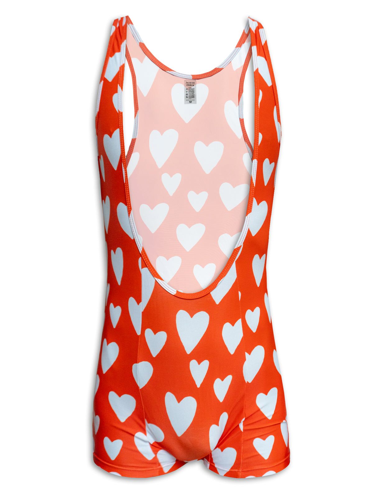 'Hearts' Lowcut Wrestling Singlet - Patrick Church